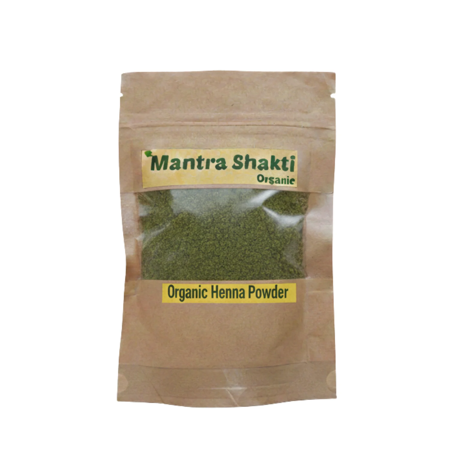 Organic Henna Powder MantraShakti – 100% Natural Mehendi for Hair & Hands (100g)